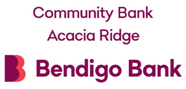 Bendigo Bank Acacia Ridge Community Bank logo, representing community partnership and sponsorship